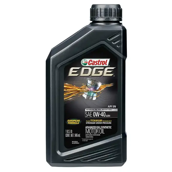 زيت محرك شهير EDGE 0W-40 A3/B4 لـ Castrol