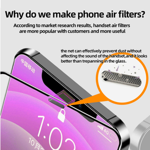 Bán Buôn Đầy Đủ Màn Hình HD Glass Tempered Glass Điện Thoại Di Động Bảo Vệ Màn Hình Cho Iphone 15 Với Công Cụ Cài Đặt - Product Image 3