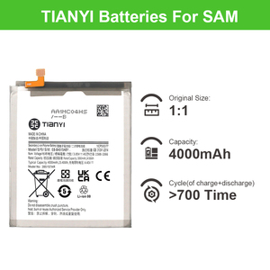 サムスンのためのギャラクシーA51 EB-BA515ABY携帯電話のリチウムイオン電池在庫ありインスタント使用 - Product Image 2