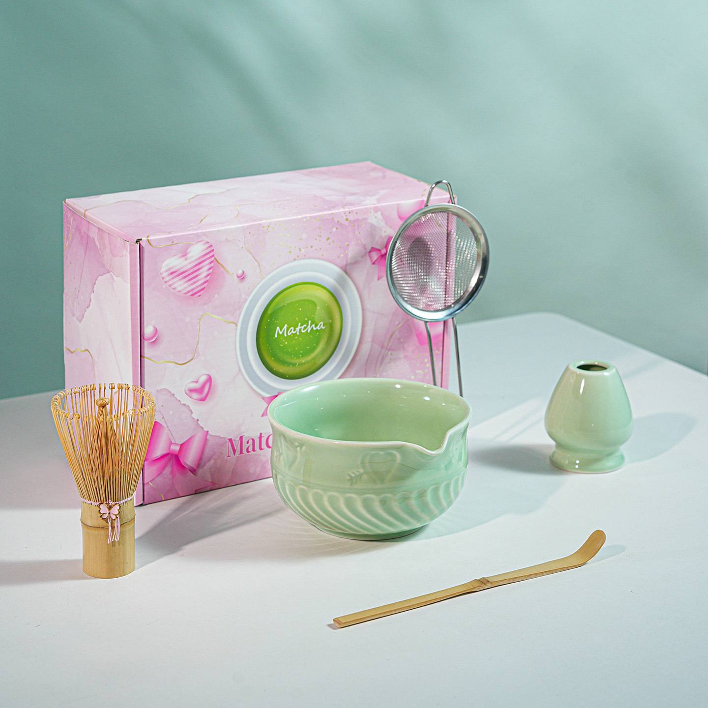 Vert clair 5p/ensemble