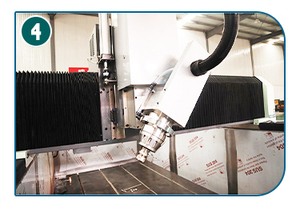 CE Certified <strong>4</strong> <strong>Axis</strong> <strong>CNC</strong> <strong>Router</strong> Rotate Device Swing Head Multi-Spindle 3D Woodworking Machine Tool Feeding Vacuum Table Surface - Product Image 2