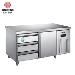 Commercial Salad bar Counter Fridge 9 Drawers <strong>Under</strong> Counter Refrigerator Worktable Top <strong>Chiller</strong> with Drawer - Product Image 3