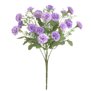 20 kafaları Lilacs çiçek tek kök yapay Lotus çiçek düğün ev dekorasyon yumuşak dekorasyon