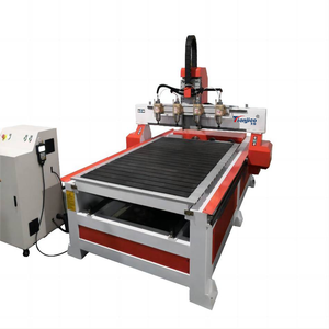 High Efficiency 4 Axis 3D Woodworking <strong>CNC</strong> <strong>Router</strong> Machine <strong>Multi</strong>-Head <strong>Rotary</strong> NC Studio Control Featuring Motor Gear PLC Made China - Product Image 1