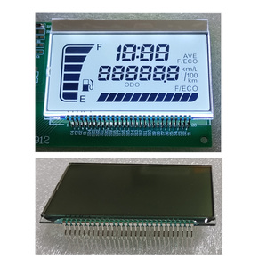 Özel Segment LCD fabrika araç ekran VA HTN ff7 Segment LCD modülü