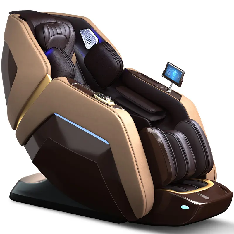 Fabrika toptan yüksek kalite ucuz 4D tam vücut sıfır yerçekimi ev kullanımı masaj koltuğu ayak masajı ile