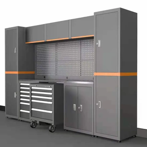 工具盒套装机械金属工具柜/工具车/带手柄和轮子的工具车批发价格车间车库工具套装 - Product Image 4