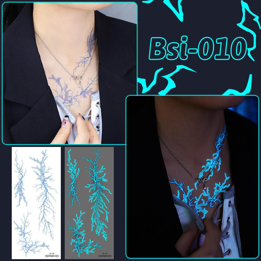 Bsi010-Light Blue Fine Lightning