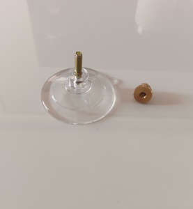 M4 M5 M6 M8強力ネジ透明PVCネジ付き吸盤ガラステーブル用ネジ付き - Product Image 5