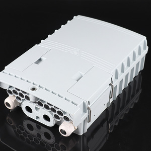 FTTX16コアファイバー分割ボックスフリップ型ファイバー分配端子ボックスSC/UPCコネクタ付き4GネットワークFTTH