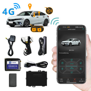 Kit de arranque de botón antirrobo inteligente Universal para coche, sistema de alarma de arranque de motor de entrada sin llave, arranque remoto de 6ma 433MHz - Product Image 1