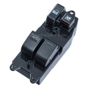 トヨタ カローラ RAV4用 左フロント ウィンドウレギュレーター コントロールスイッチパネル 84820-12361 84820-12450 84820-52090 84820-16100 - Product Image 1