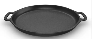Cast Iron Non Stick Pizza Pancake Pan Baking Pan Iron Pizza Pan <strong>Skillet</strong> for Cooking - Product Image 3