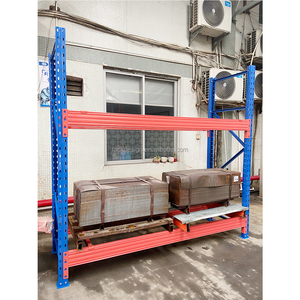 Estante de palés Sistema de estante de servicio pesado Uso de almacenamiento en almacén Fácil de montar Sistema de estantería de palés de varios niveles - Product Image 2