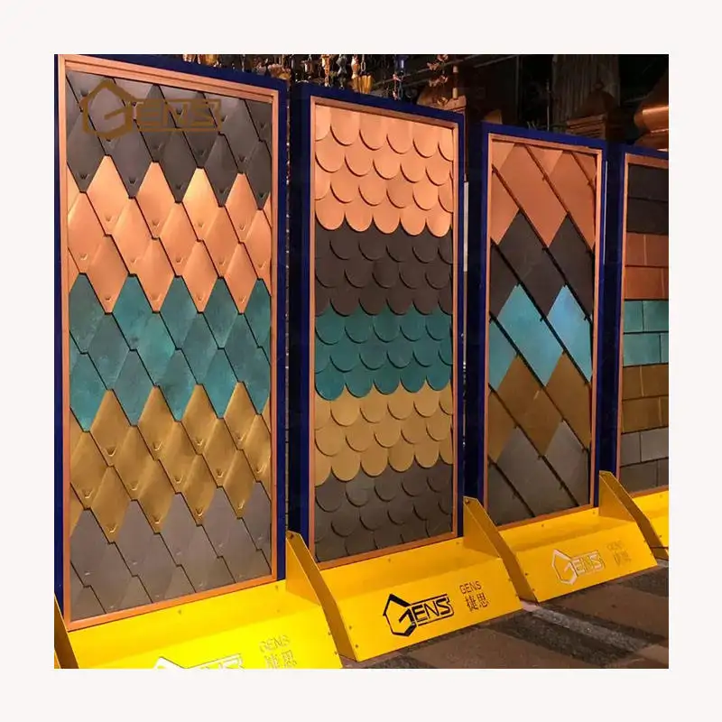 Azulejos de cobre KME personalizados por atacado para proteção de longa duração com boa qualidade do produto