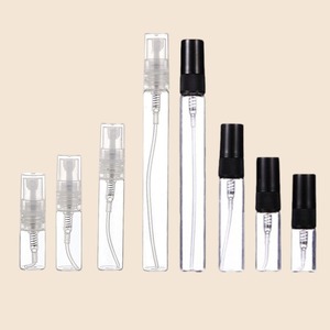 香水用アトマイザースプレーボトル2 ml 3 ml 5 ml 7ml 10 ml 10 mlミニ空透明ガラス香水サンプルボトル - Product Image 1