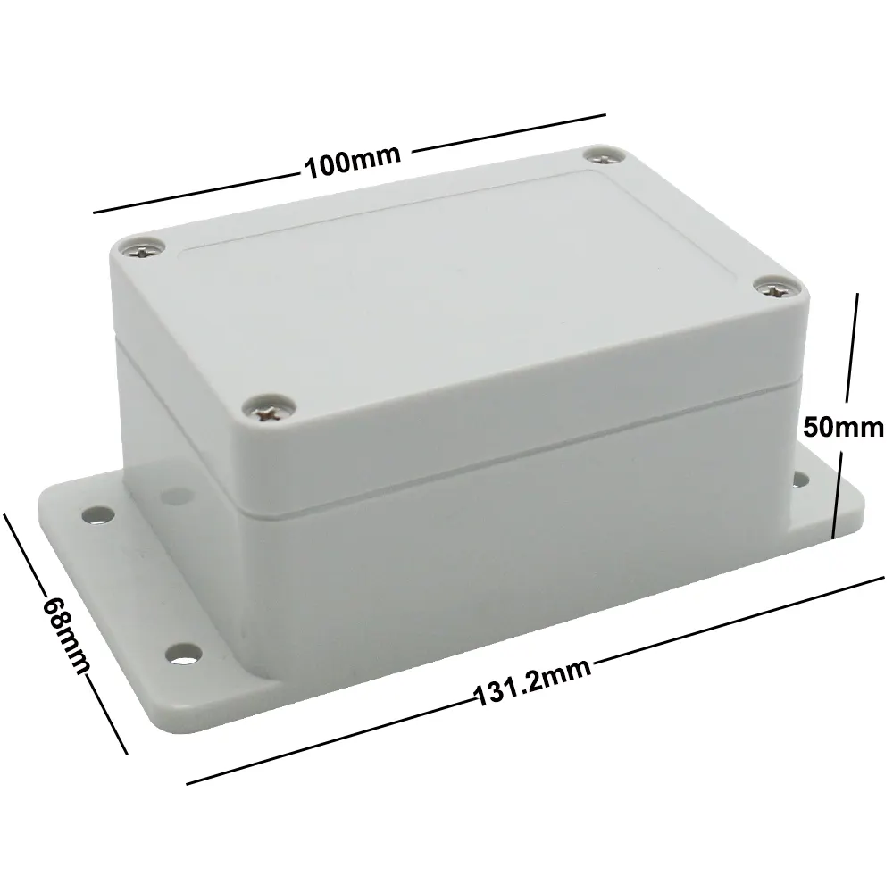 Ningbo Factory IP67 Rating Durable ABS Material Plastic Waterproof Project Enclosure Electronic Junction Box