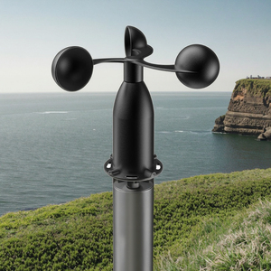 BGT CE RS485 4-20mA 0-5V strumento di misurazione della velocità stazione meteo Arduino anemometro 3 tazza di plastica in metallo sensore di velocità del vento