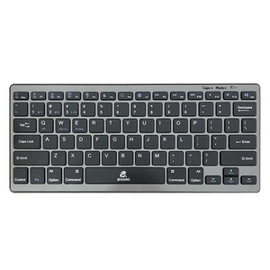 Jeqang Teclado de mesa óptico de modo dual 2,4G y BT tipo C de carga para ordenador portátil - Product Image 1
