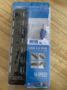 Hub 3,0 Multi USB Splitter 4/7 Port Expander Mehrere USB 3 Hab Power Adapter USB HUB mit Schalter Für PC - Product Image 6