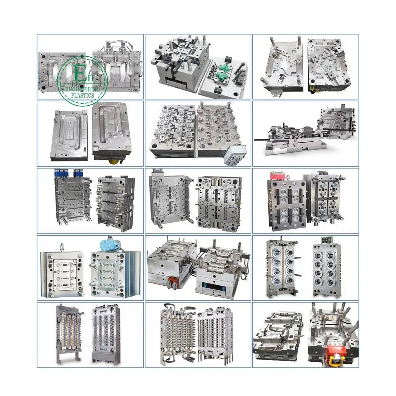 High Precision Cold Runner Injection Mold Abs Pp POM Plastic Injection Moulding Custom Self Lubrication Mold