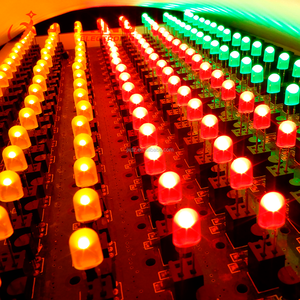 LED ไดโอด5*4*6มม. 2pin 5มม. LED สีเขียวรูปไข่กระจายรูปร่างสำหรับโมดูลจอแสดงผล LED - Product Image 6