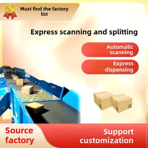 Hersteller Express Sortiermaschine Schwenk rad Sortierung Scan Code E-Commerce Ballen presse Express Scanning Sortier förderer - Product Image 6