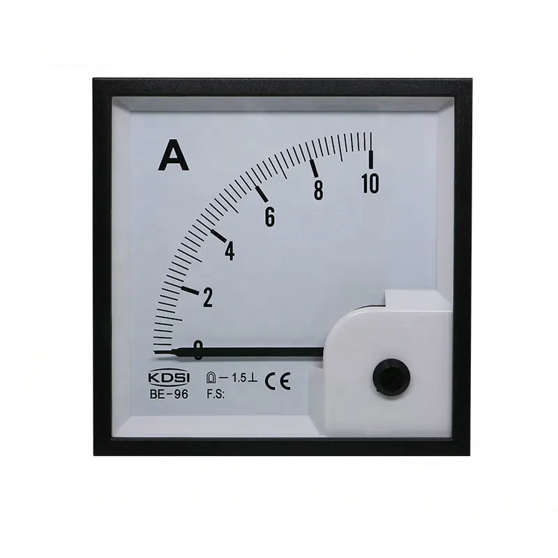 Instrumento de medición BE-96 DC 0-10A, amperímetro, Panel analógico
