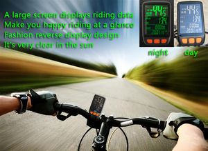 2.8 Inch Large Screen Bicycle <strong>Computer</strong> Waterproof <strong>Wireless</strong> Bike Stopwatch Speedometer Odometer Rechargeable <strong>Cycling</strong> <strong>Computer</strong> - Product Image 2