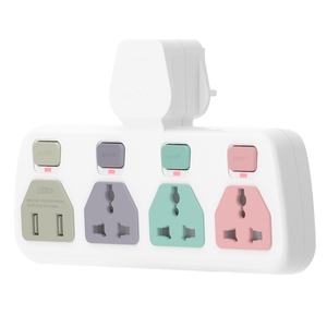 Factory Hot Universal Wall <strong>Mounted</strong> Electric Wireless Socket in Stock 3 in 1 Extension Power Socket <strong>UK</strong> Plug - Product Image 2
