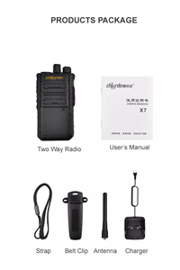 Langstrecken-Funks icherheits set ip67 tragbares Radio Dualband Zwei-Wege-Funk-Tracking-Relais Walkie Talkie - Product Image 2