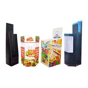 Espositore per prodotti in cartone negozio al dettaglio Pos espositore per alimenti in cartone al dettaglio - Product Image 3