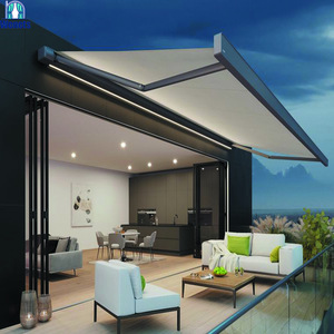 Motorisierte versenkbare Markise für Balkon Patio Aluminium rahmen Outdoor <span class=keywords><strong>Electric</strong></span> - Product Image 1