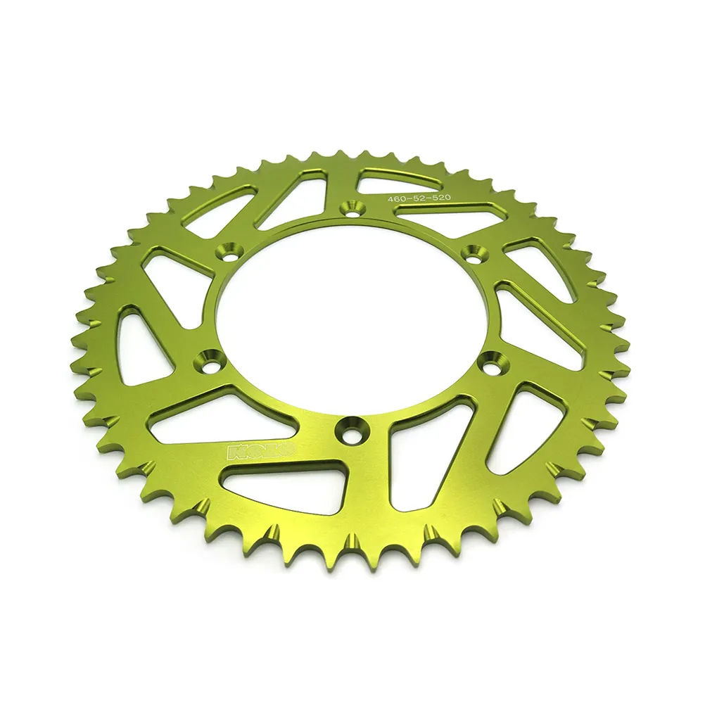 OTOM Sepeda Motor Trail Aluminium KX250F KX450F Sprocket Belakang 520 52T untuk KAWASAKI KX KLX 125 250 300 450 SUZUKI RMZ250