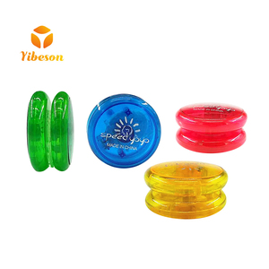 Promotion OEM Customizable Transparent 6.2cm <strong>Yo</strong> <strong>Yo</strong> Led Flashing Light up Classic Toy 47g Plastic Clutch yoyo Ball - Product Image 1