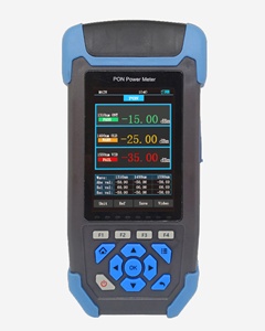 1310/1490/1550nm FTTH <strong>PON</strong> Optical Power Meter with -40~+25dB <strong>Testing</strong> Range and RJ45 Tester and Color Screen - Product Image 4