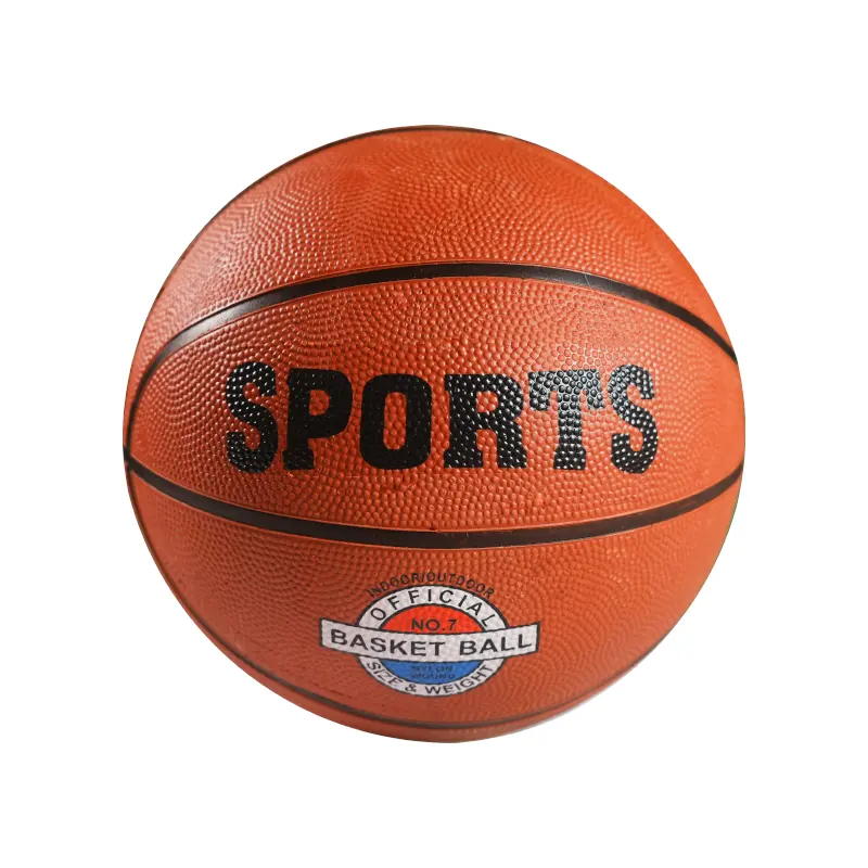 Baloncesto de cuero PU con logotipo personalizado de la mejor opción, baloncesto de tamaño estándar a la venta