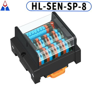 8-Kanal-Anschlussblock des SPS-Sensors 2/3-adriges foto elektrisches Näherungsschalter-Magnetventil SPS-Klemmen block modul - Product Image 5