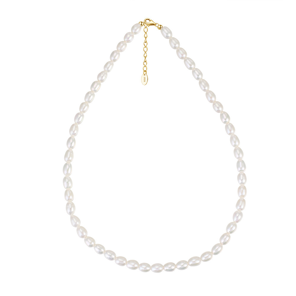 Rice beads 5-6mm 40 5cm 193g-gpn26