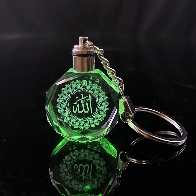 Кристалл Аллах брелки исламский брелок искусство арабский Подарок MH-YS0511