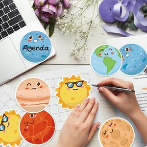 6 gói 150 Sheets hành tinh ghi chú dán thiết lập vui tự dính notepad Memo Pads viết Memo trang nhà văn phòng đồ dùng học tập - Product Image 3