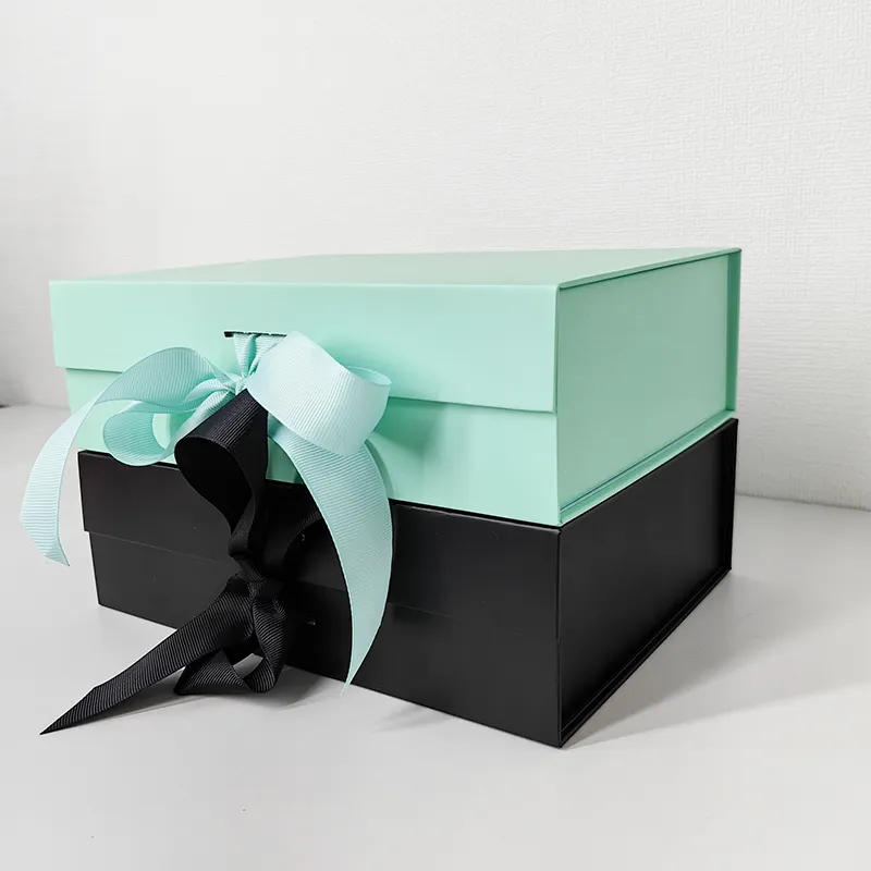사용자 정의 럭셔리 책 모양의 패키지 단단한 접이식 선물 판지 종이 평면 접이식 포장 자석을 가진 접을 수있는 상자