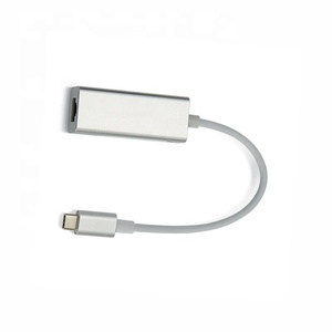 Scheda di rete da USB2.0 a RJ45 100m in lega di alluminio cablata con scheda Ethernet Computer esterno tipo C2.0 in Stock - Product Image 6