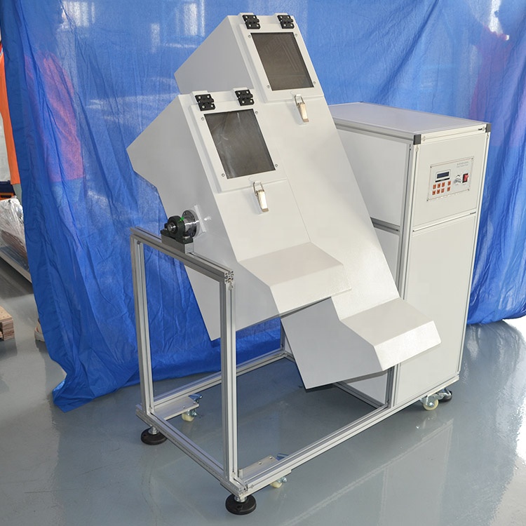 ZONHOW DZ-220 phone case tumbling barrel test machine, double drum drop test equipment, drop tester factory good price