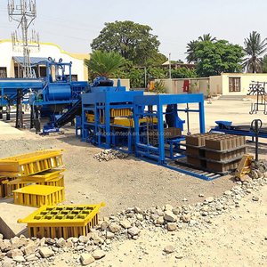 QT5-15 <strong>Automatic</strong> Hydraulic Concrete <strong>Block</strong> <strong>Making</strong> <strong>Machine</strong> Brick <strong>Making</strong> <strong>Machine</strong> Hollow <strong>Block</strong> <strong>Making</strong> <strong>Machine</strong> - Product Image 1