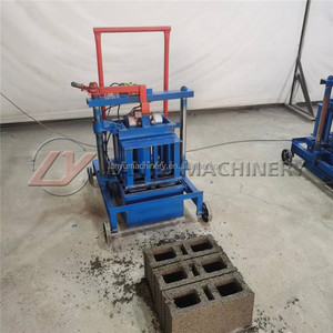 Kleine Blöcke Hohl block maschine/ineinandergreifende Ziegel maschine/Erd block maschine - Product Image 2