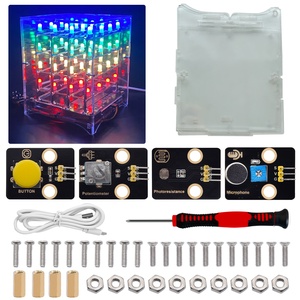Keyestudio 4*4*4 RGB CUBE Modul Anzeige CUBE Starterset für Arduino