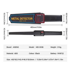 ANENG MD-303B Metal <strong>Detector</strong> Portable Metal Finder Professional Security <strong>Detector</strong> High Sensitivity Safety Inspection Tool - Product Image 6