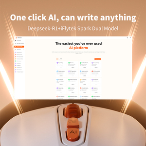 Smart AI Mouse Wireless ricaricabile Mouse ergonomico con la digitazione vocale per Computer portatile accessori per la scrittura intelligente - Product Image 2