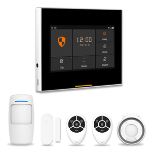 Staniot-Kit de sistema de seguridad para el hogar, sistema de alarma inteligente WiFi, 2G, GSM, iOS y Android, aplicación remota, actualización OTA en línea - Product Image 1